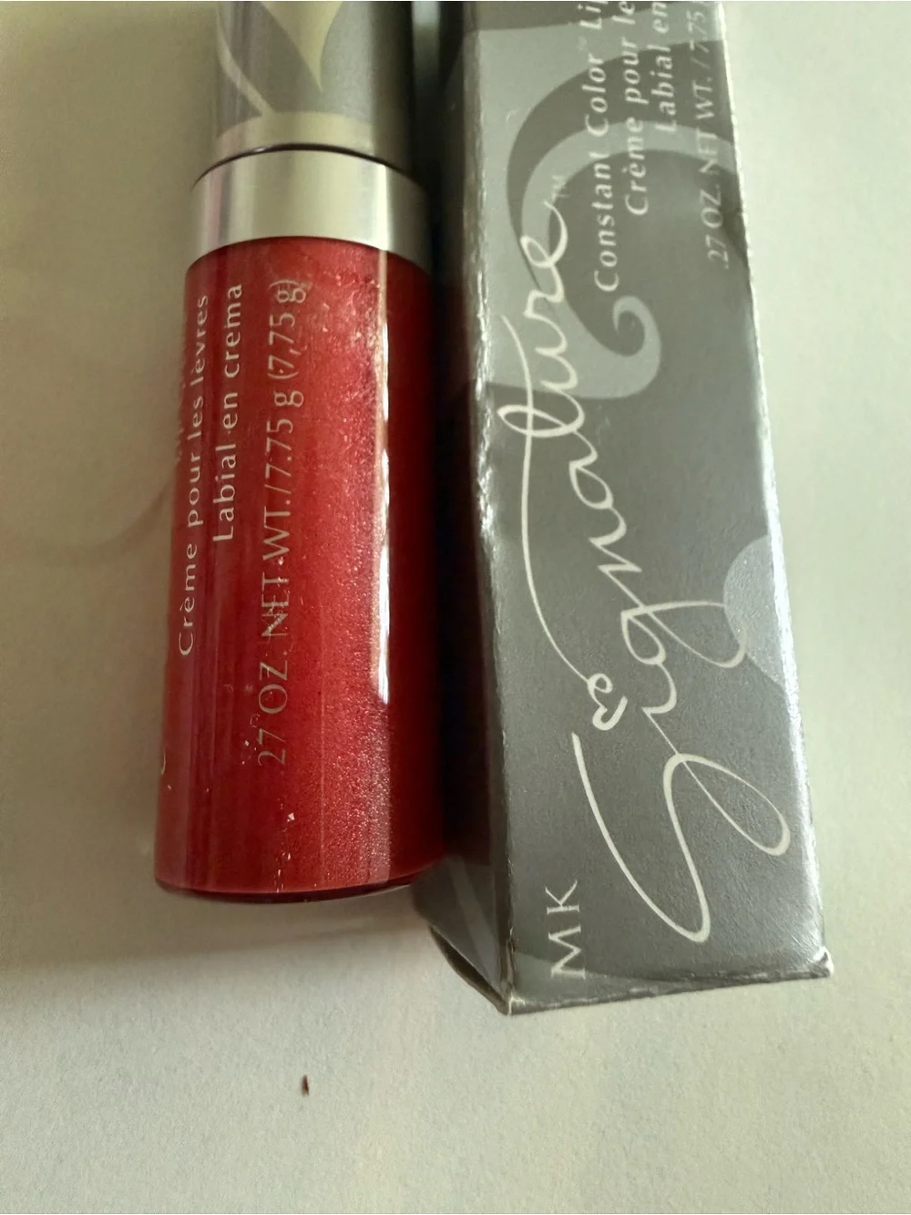 Mary Kay Signature Constant Color Lip Crème Island Pink NOS Disc. Vtg Lip Color